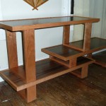 Cherry Walnut "Not Shelf" Shelf Close-Up